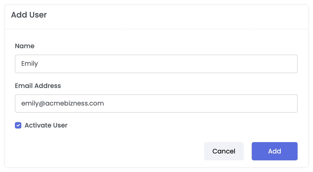 Add Family user in Enpass Admin Console